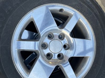 Chevy/gmc rims and tires, set of 4