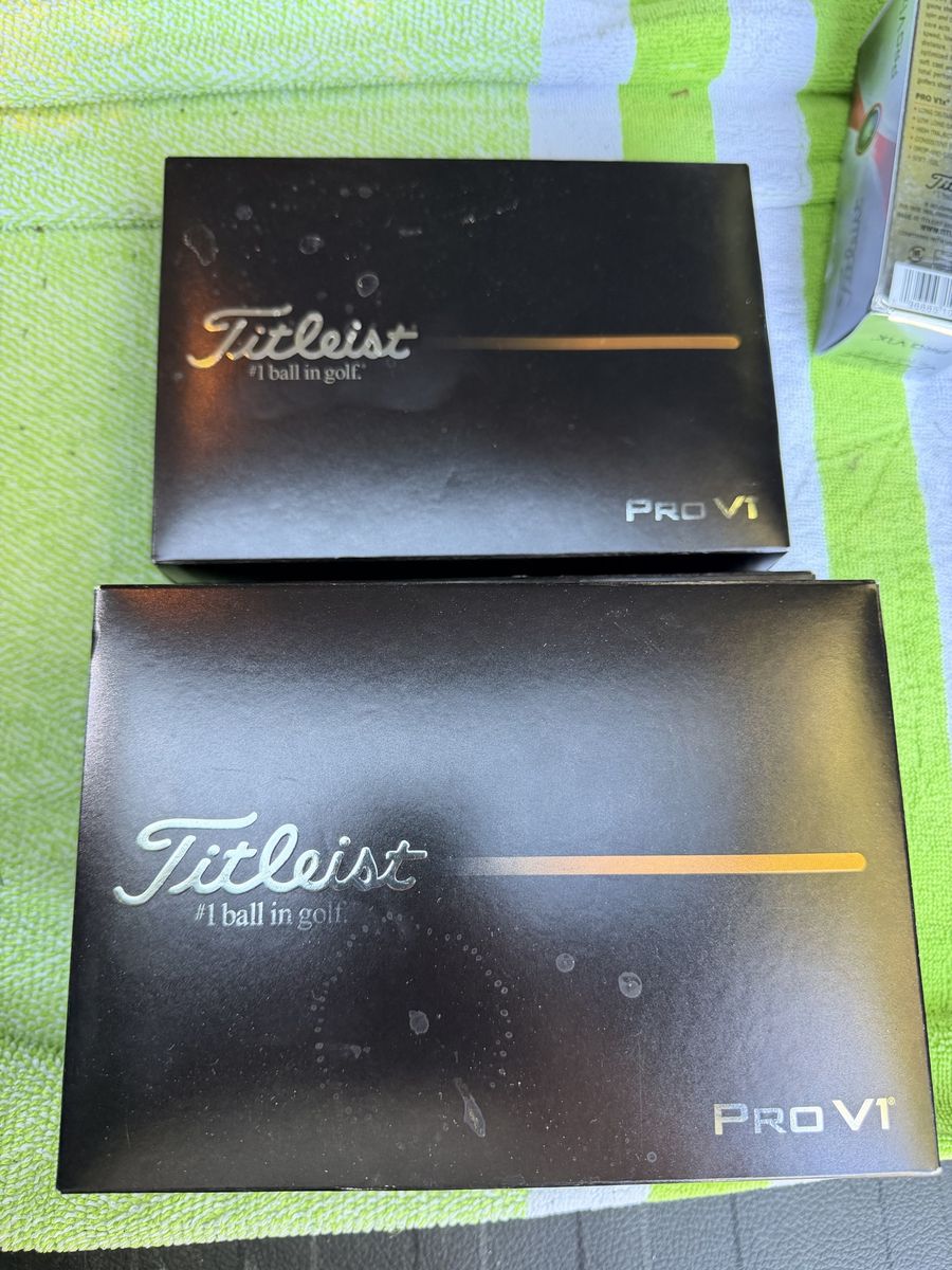 Titleist Pro V1 Golf Balls - New in Box (Up to 10 Dozen Available)