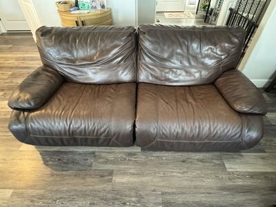 Leather Electric Reclining Sofas