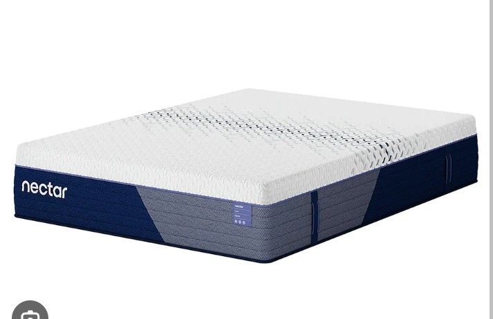 Nector luxe 14" foam mattress king cooling