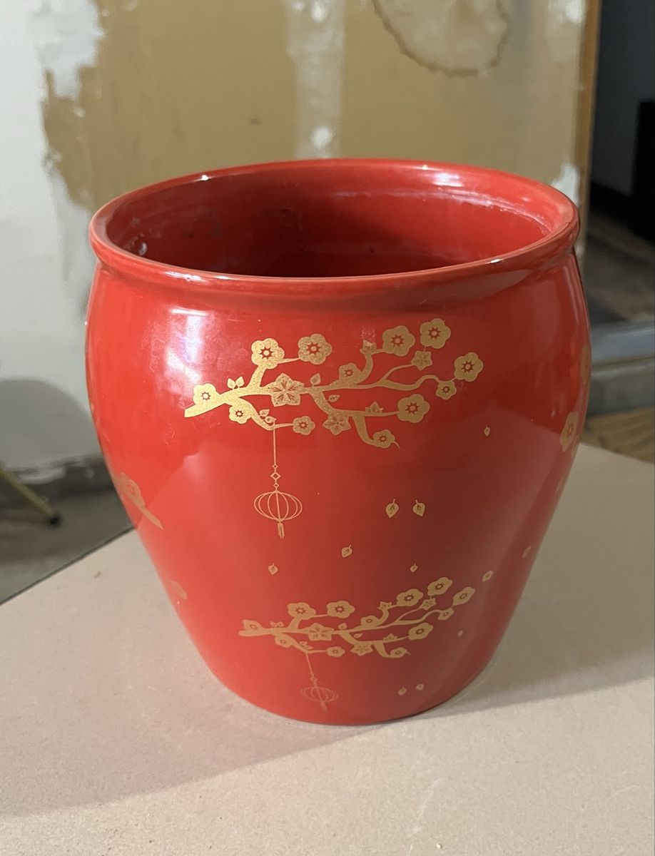 Flower Pot – Red