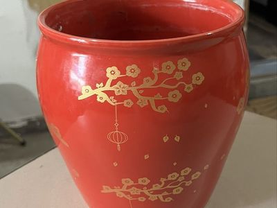 Flower Pot – Red
