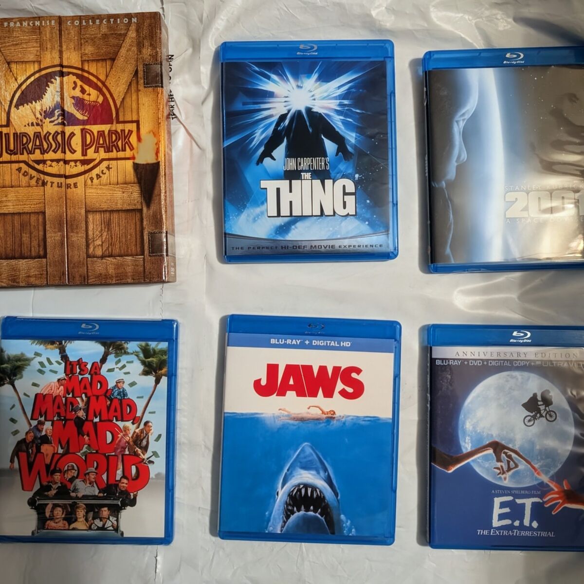 Various Movies Blu-ray and DVD