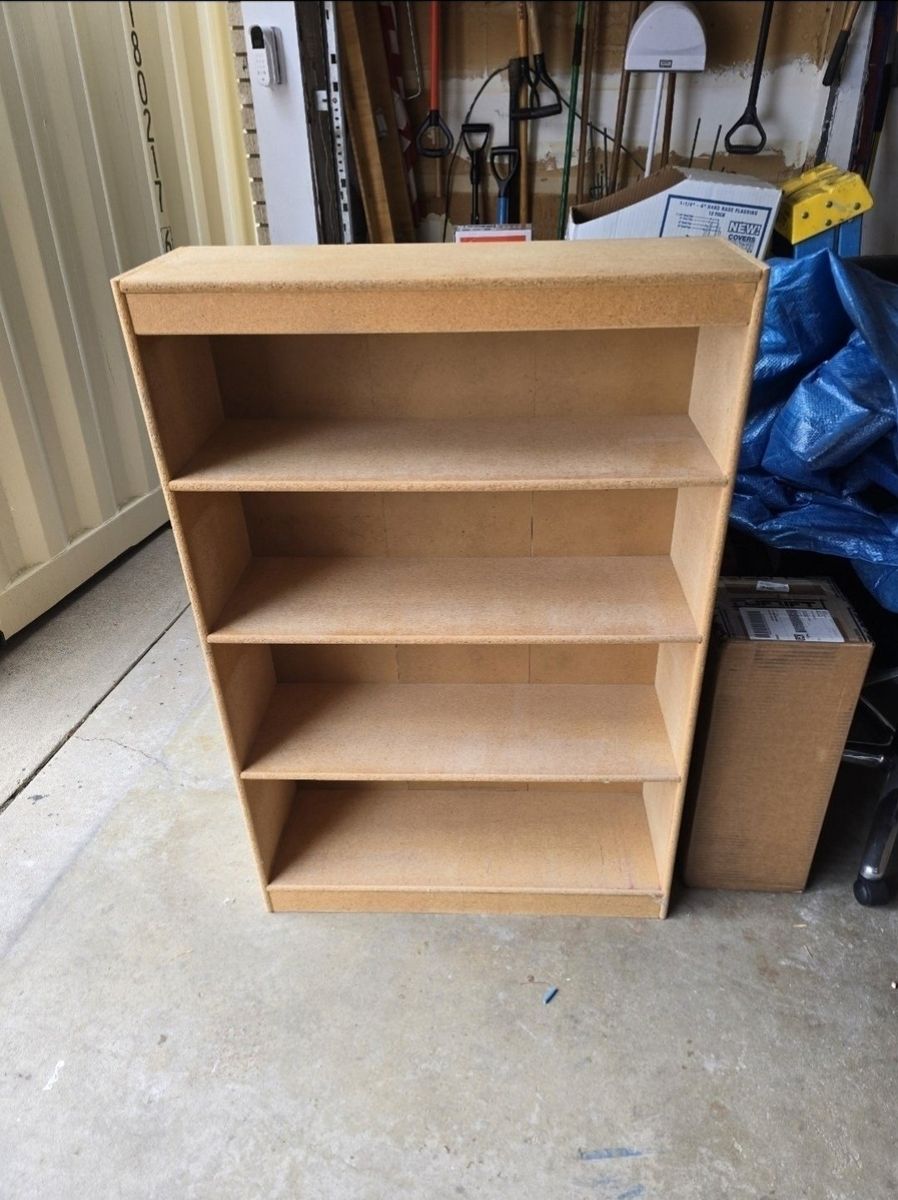 book shelf about 3 feet tall x 32 wide x 10.5 Deep