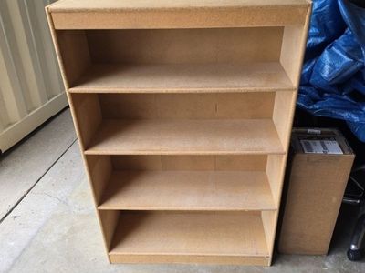 book shelf about 3 feet tall x 32 wide x 10.5 Deep