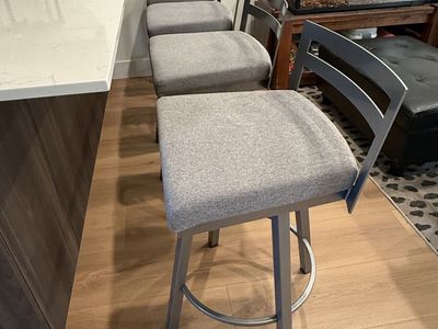 Amisco Counter-Height Swivel Stools (Set of 4)