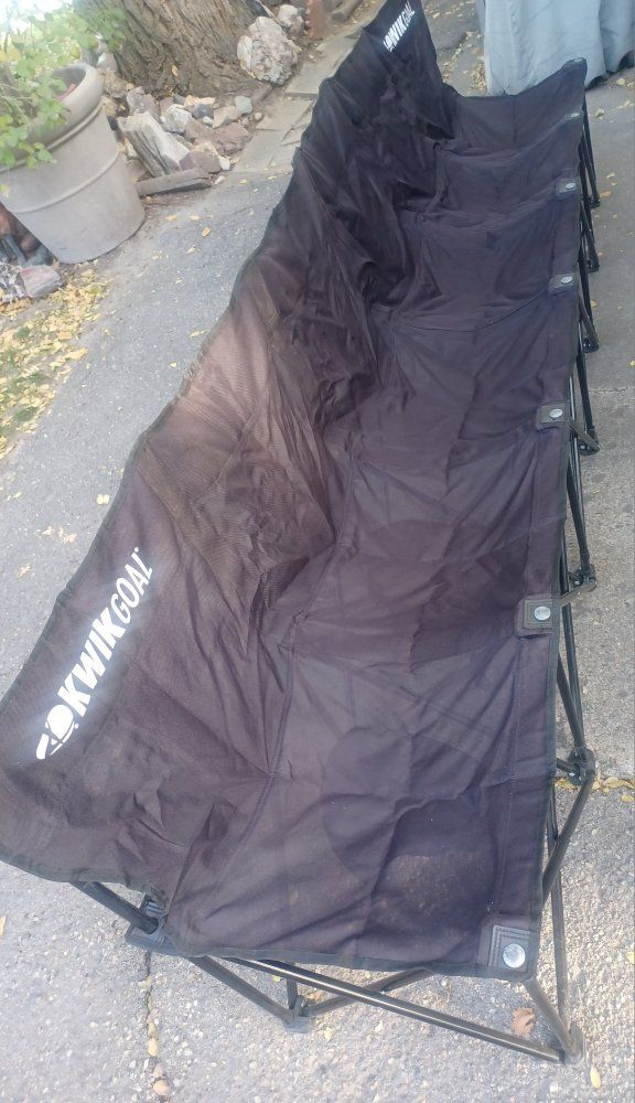 KWIK GOAL"  Six Folding Extra Seats