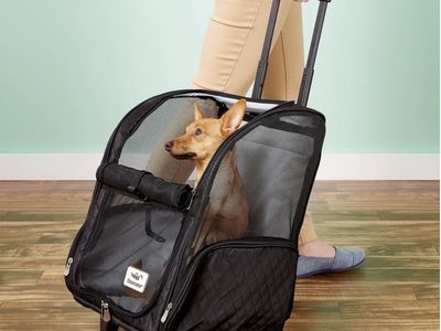 Snoozer rolling airport pet carrier NWOB