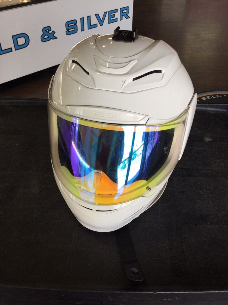 Icon Motorcycle Helmet.    #E75014144