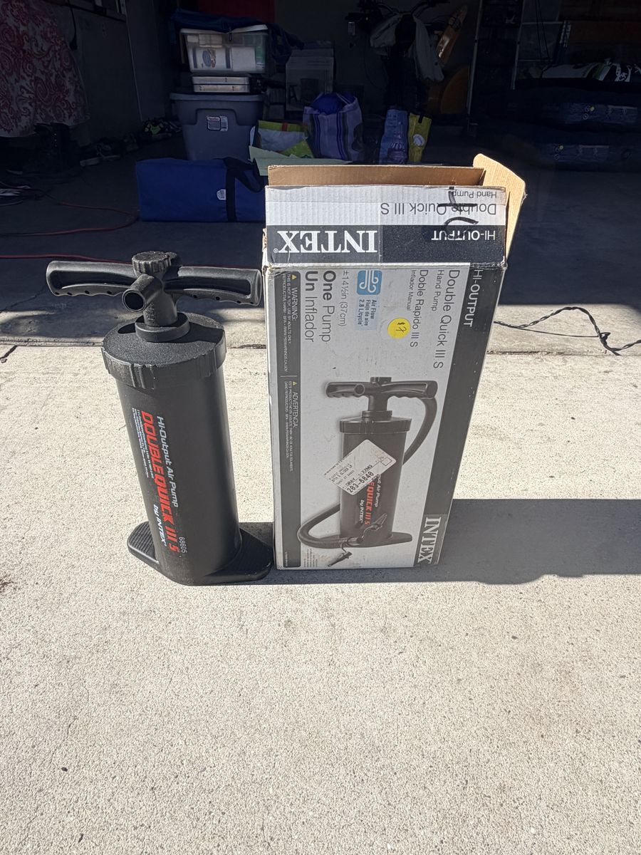 Intex Double Quick IIIS Manual Pump
