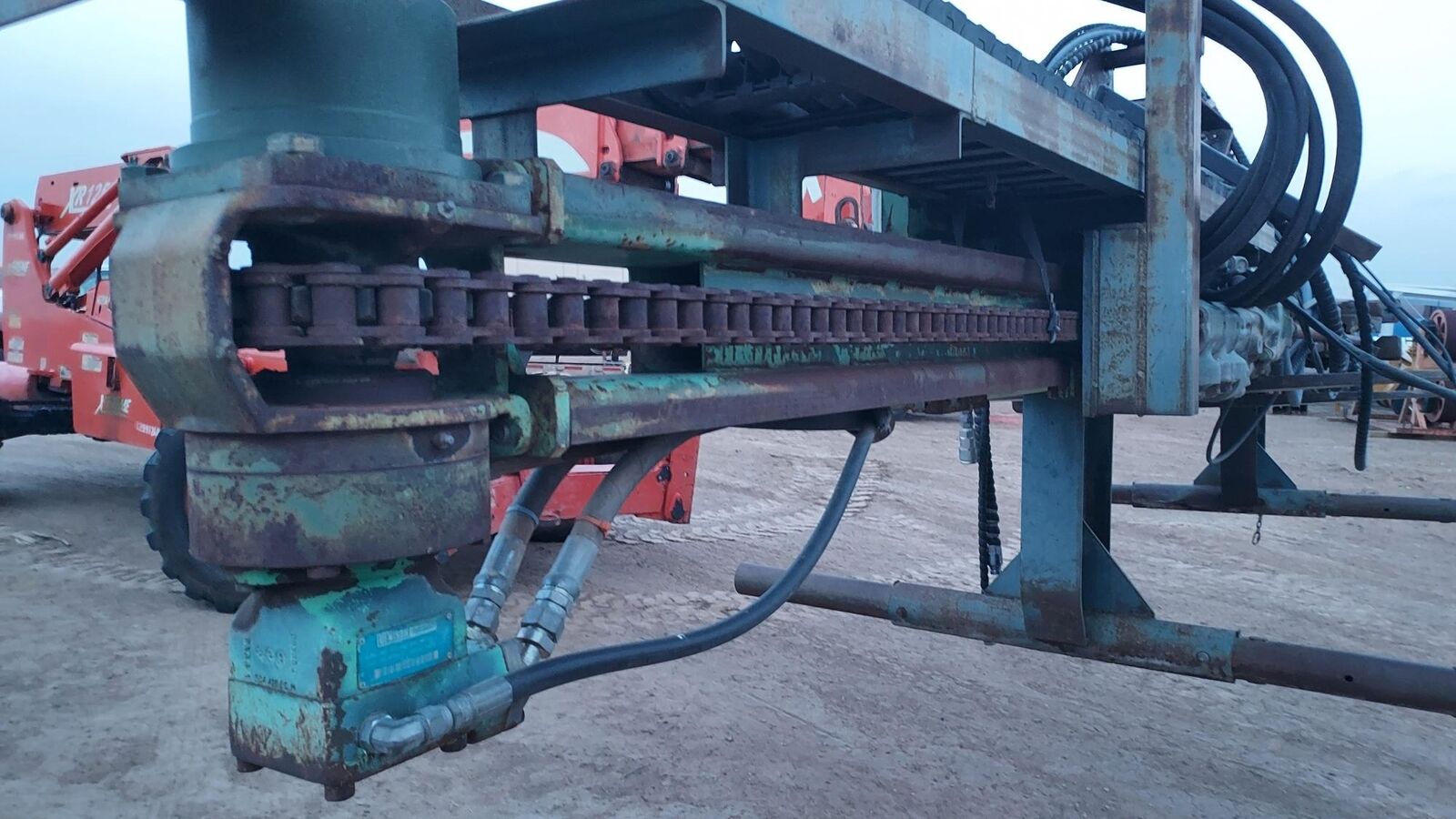 20-30 Tone Excavator Rock Drill Attachment Construction Auxiliary Hydraulics Excavator-Mounted Attch Hydraulic Rotary Drilling