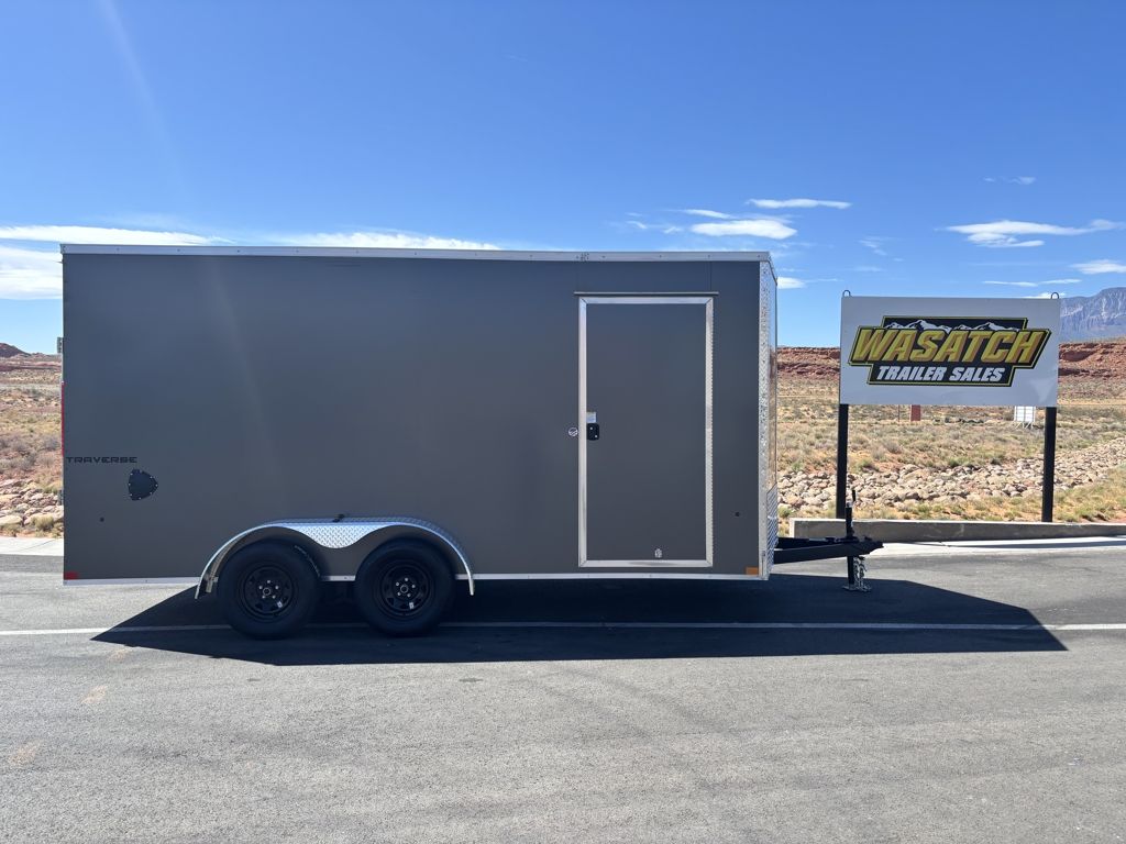 2026 Formula Trailers 7X16 Traverse Flat Top Slope