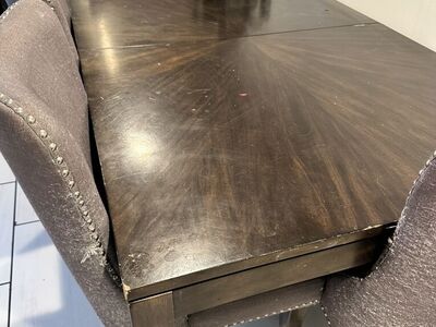 Wood Dinning Table And Chairs