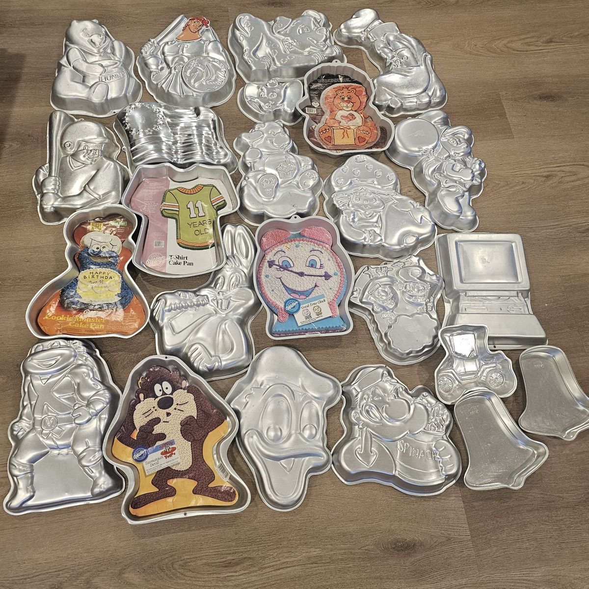 LOT 24 Wilton Cake Pans TMNT Disney CHARACTERS +