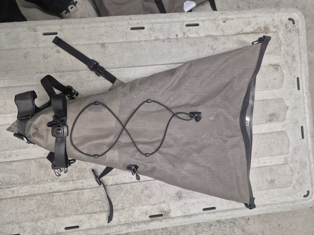 Ortlieb seat pack 11L bikepacking bag