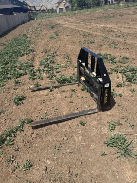 pallet forks with quick disconnect
