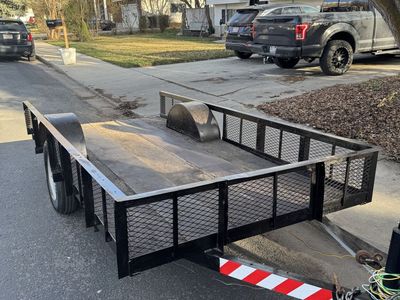 5x8 Heavy Duty Trailer (New Wheels & Lights) *OBO*