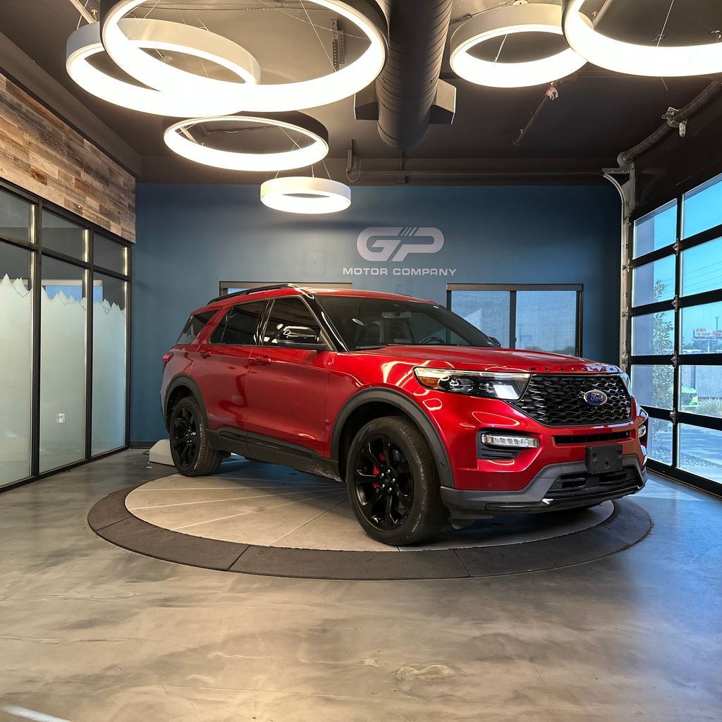 2020 Ford Explorer ST — rebuilt & branded title, 5% below market