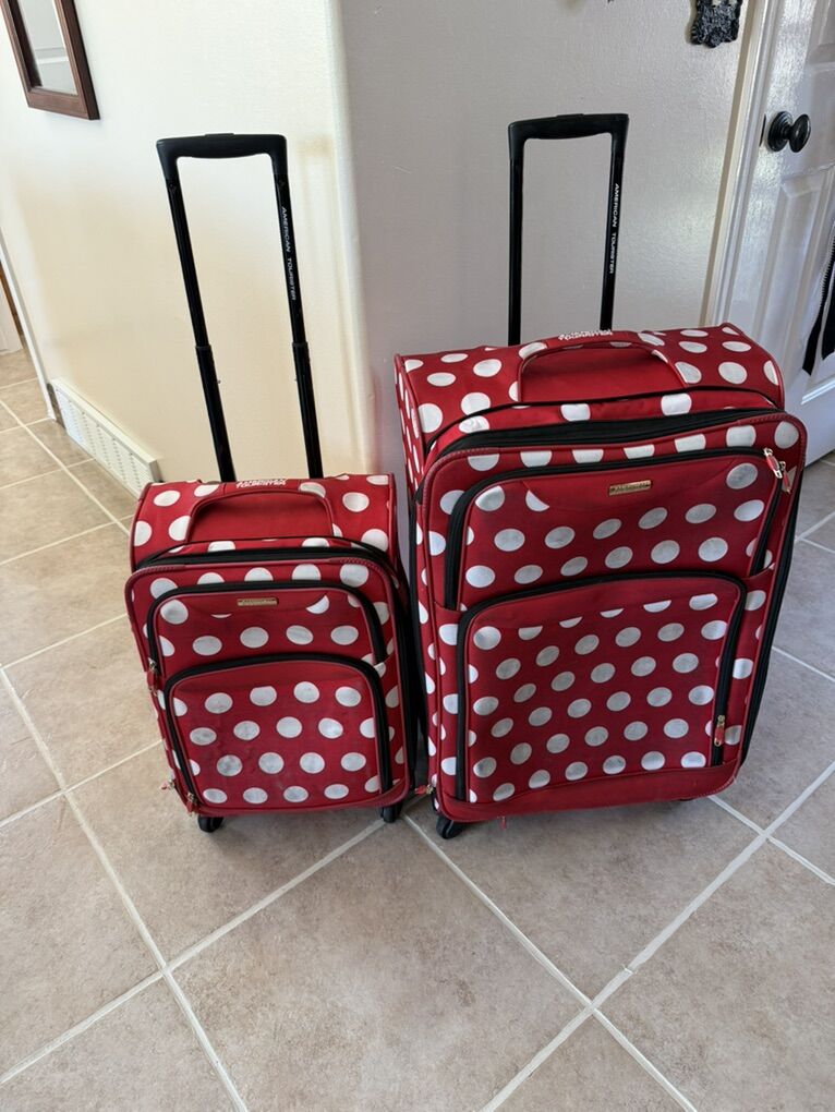American Tourister Luggage Disney Minnie Mouse
