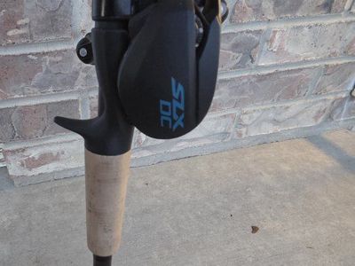 Fishing pole and Baitcaster reel