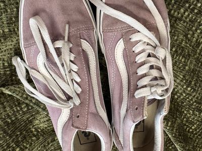 Vans Old Skool Low Mauve Pink Suede - Womens 7.5