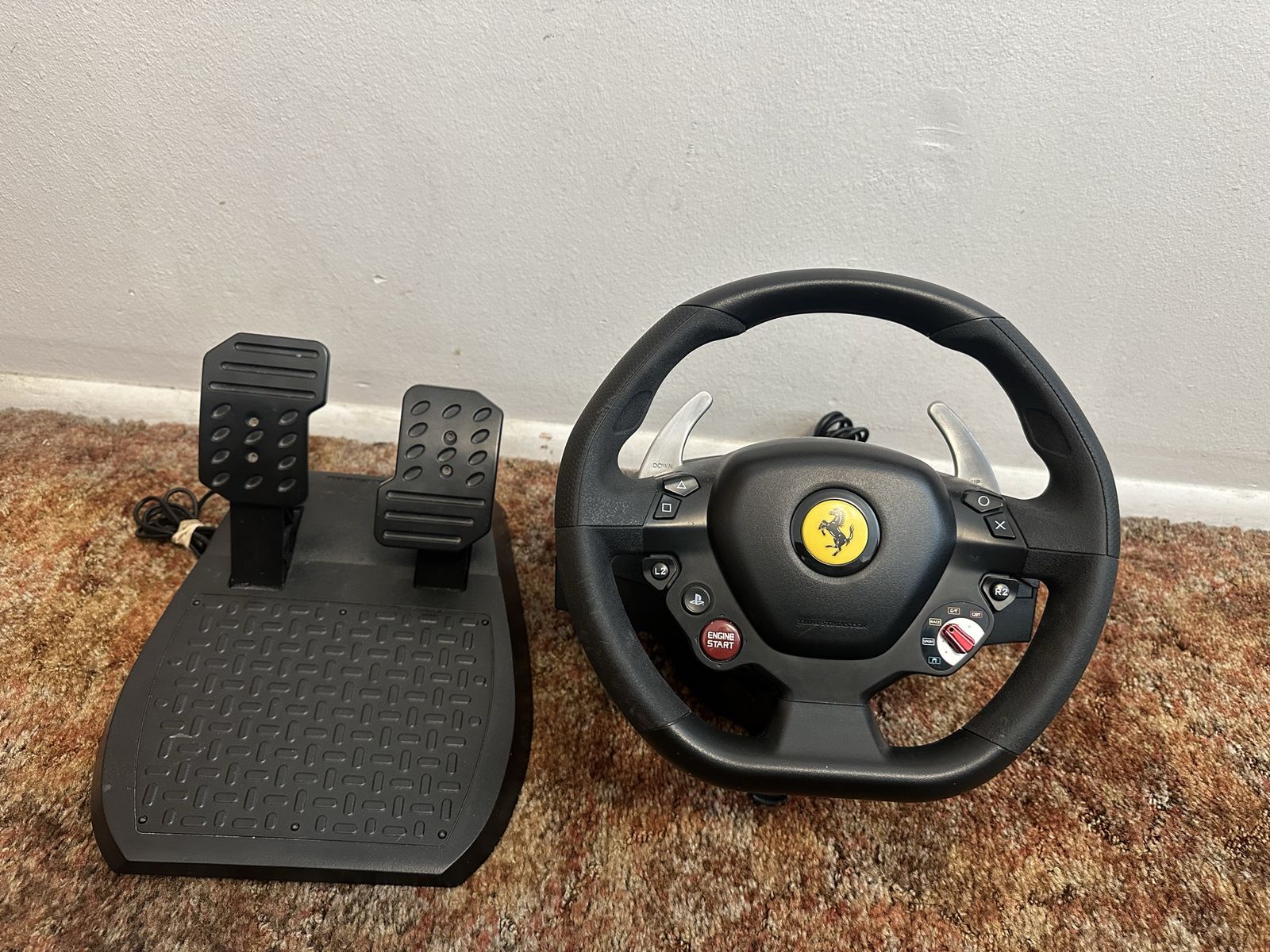 Thrustmaster Ferrari 458 Spider Racing Wheel & Pedals for Xbox/PC