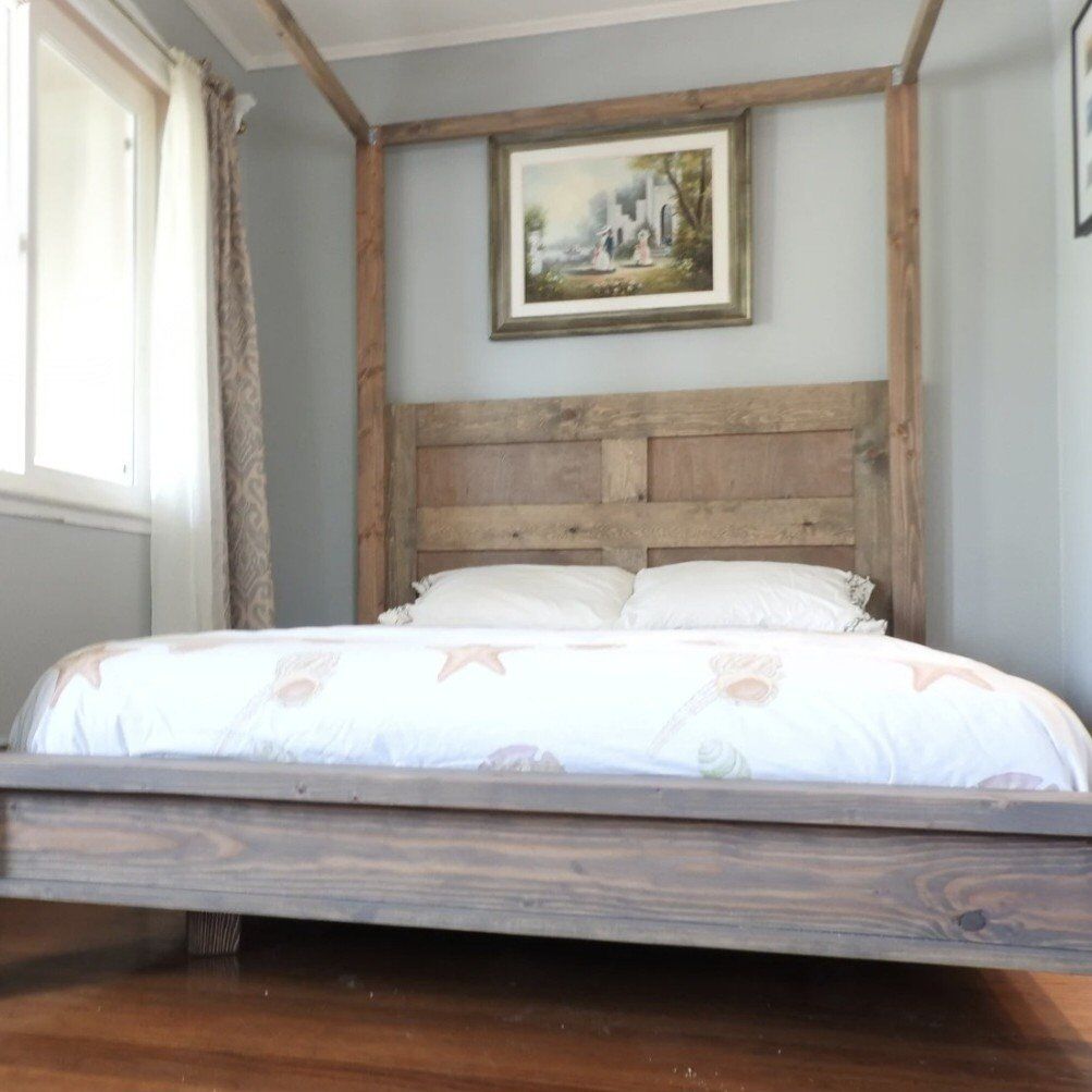 Brentwood Canopy King Bed Frame