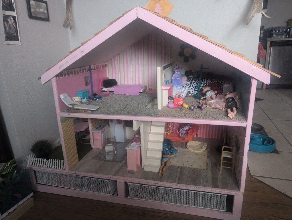 Extra Large Wooden Doll House