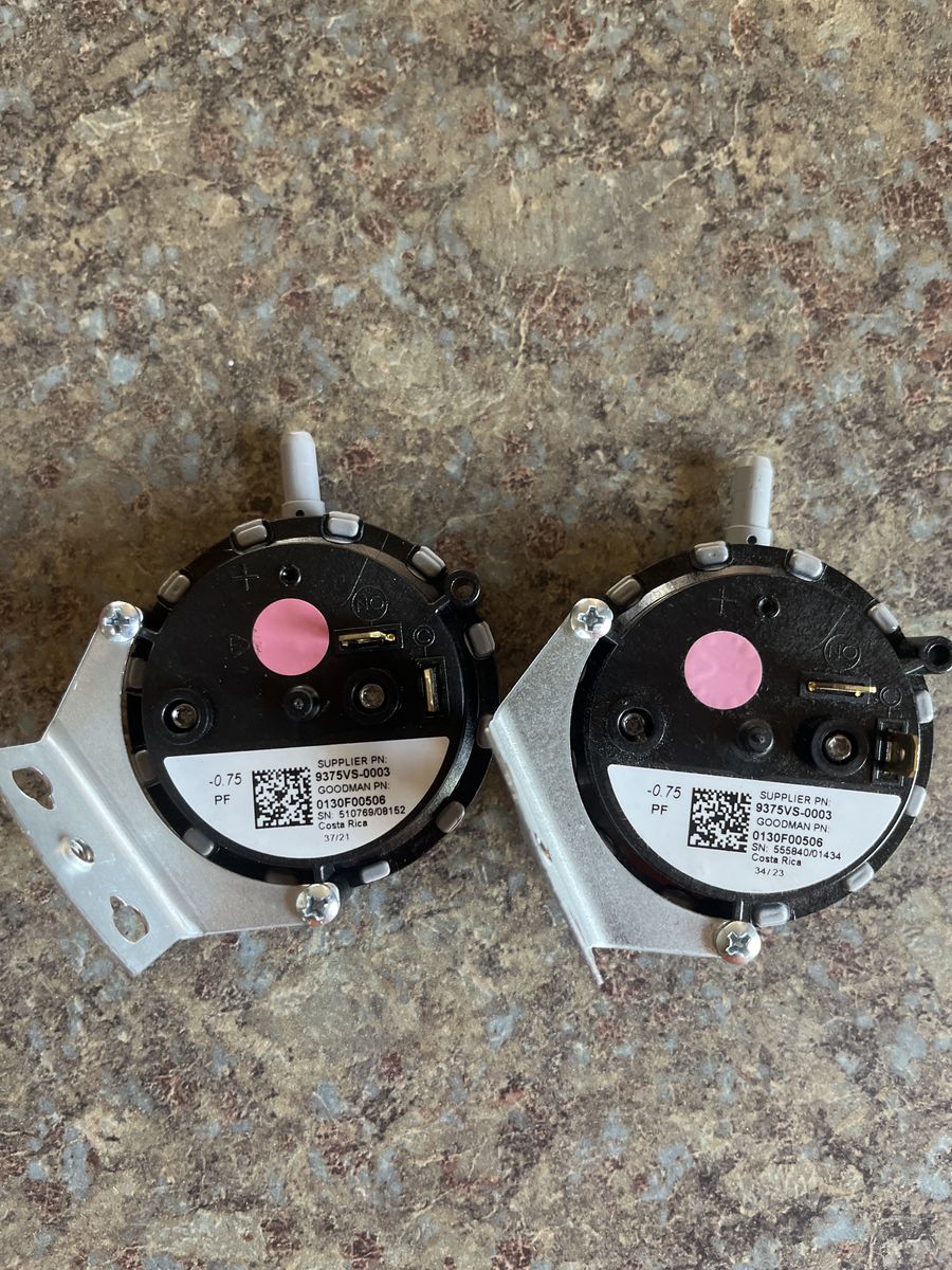 Furnace Pressure Switches