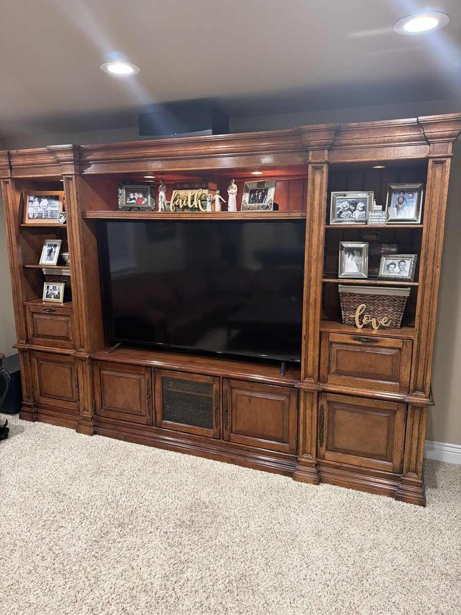 Entertainment Center Hooker Brand