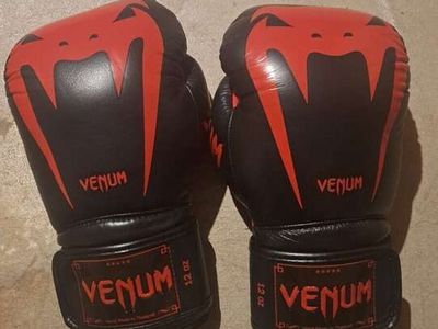 Venum Giant 3.0 Nappa Leather Hook and Loop Boxing Gloves