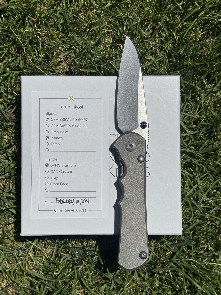 Chris Reeve Knives Large Inkosi