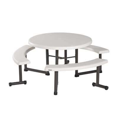 Lifetime 44-inch Round Picnic Table