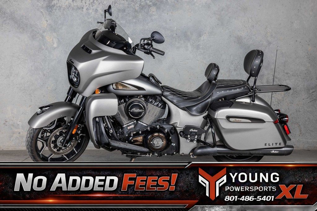 2022 Indian Motorcycle® Chieftain® Elite Heavy Metal Smoke with Polished Bronze Accents