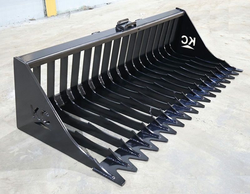 New 76 in Skeleton Rock Skid Steer Bucket
