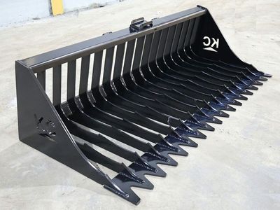 New 76 in Skeleton Rock Skid Steer Bucket