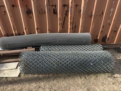 Used Chain Link Fencing - 3 Rolls Available