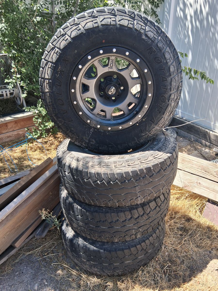 Chevy s10 wheels and tires 