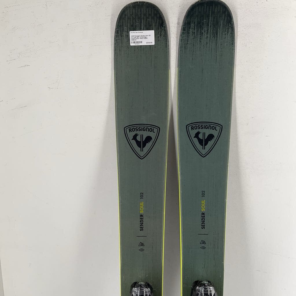 2026 Rossignol Sender Soul 102 w/ Look SPX 13 Bindings