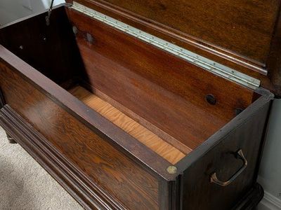 Antique chest from radio