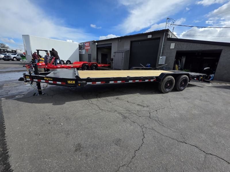 2025 Big Tex Trailers 22' 16K WHD Equipment Flatbe