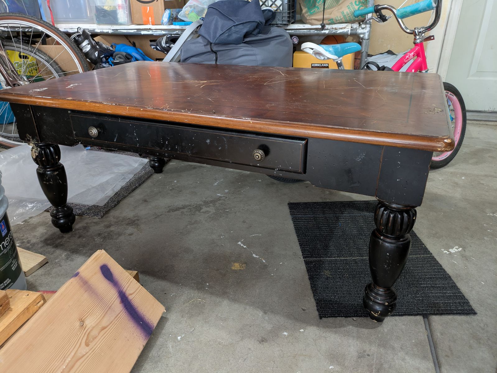 FREE solid wood Broyhill coffee table