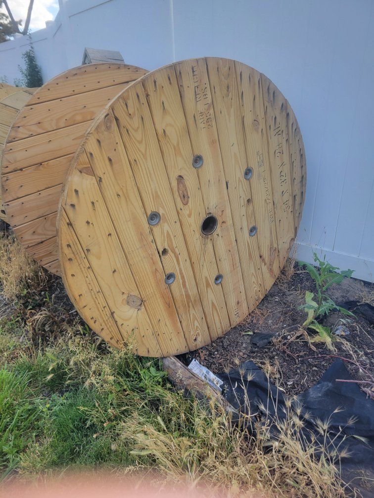 54"Diameter Wooden Spool