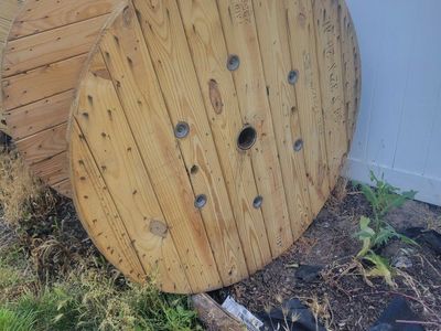 54"Diameter Wooden Spool