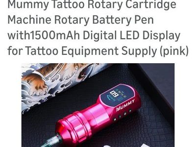 Tattoo kit w/wireless Printer