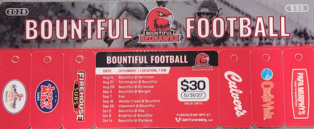 Bountiful Football Discount cards