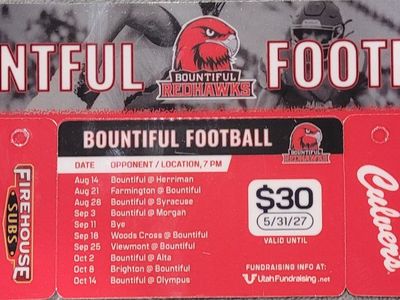 Bountiful Football Discount cards