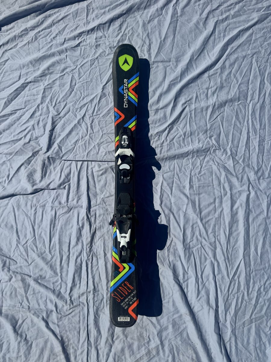 Dynastar Slider Skis with Bindings - Junior Ski for Beginner to Intermediate Skiers