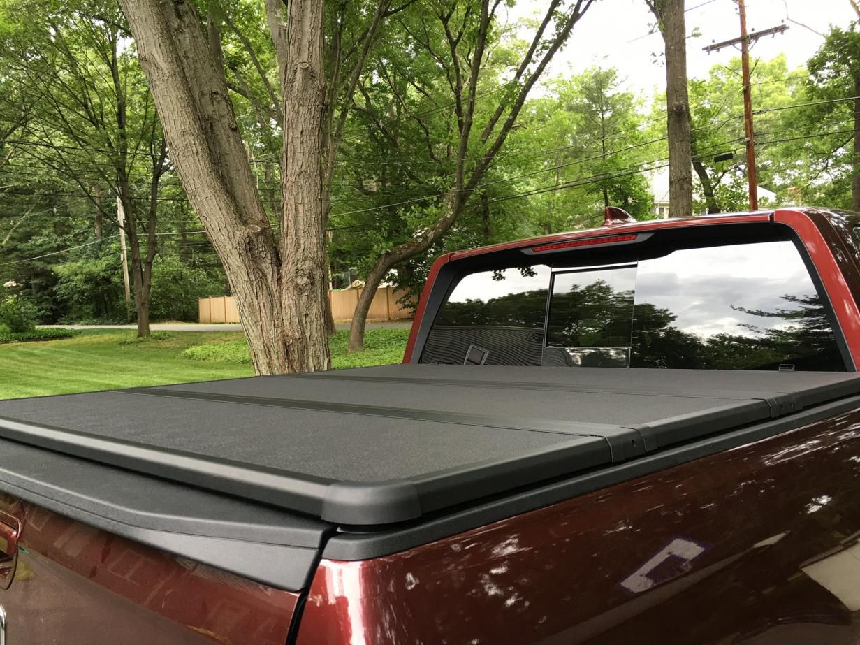 Honda Ridgeline 2017-2026 Hard Folding Tonneau Cover Bed Cover Security Protector Honda Ridge Line 08Z07-T6Z-101F