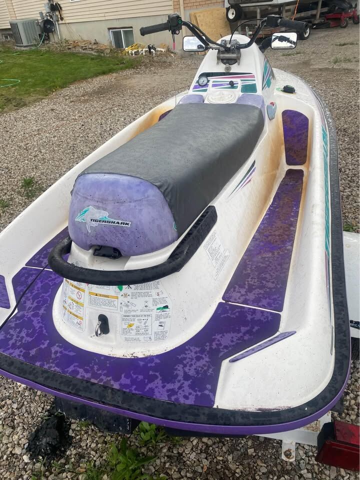 1995 Arctic cat 750 jet ski wave runner with trailer